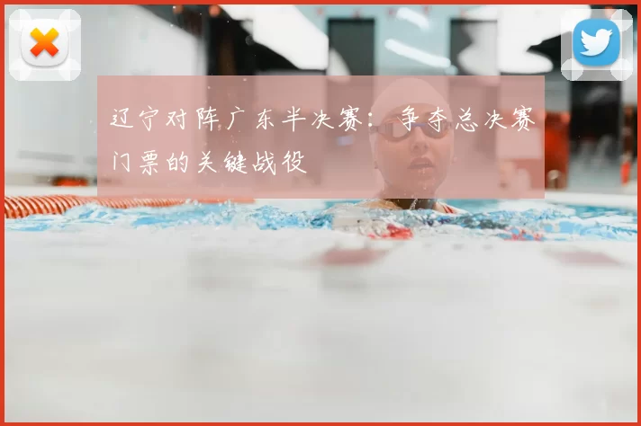 辽宁对阵广东半决赛：争夺总决赛门票的关键战役