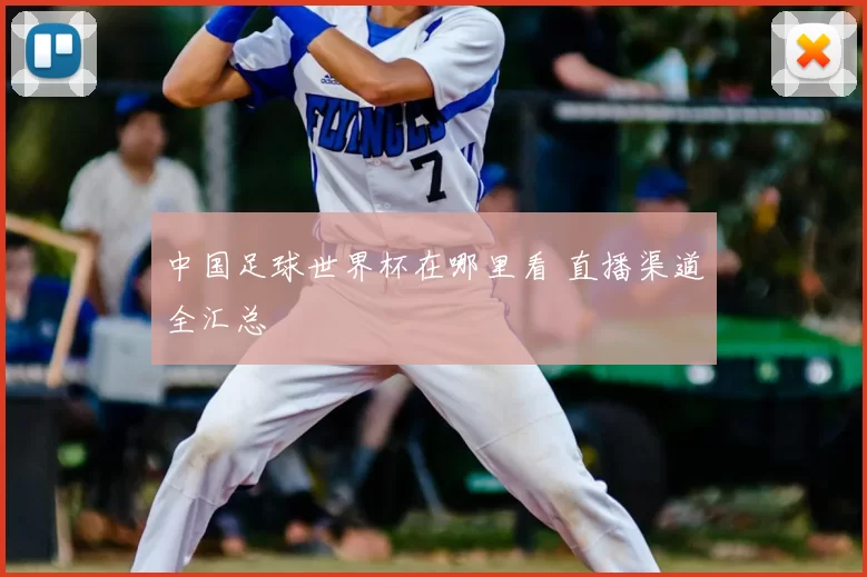 中国足球世界杯在哪里看 直播渠道全汇总
