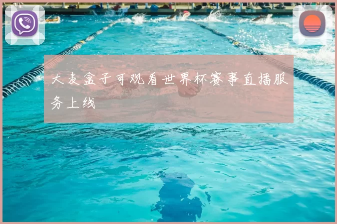 大麦盒子可观看世界杯赛事直播服务上线