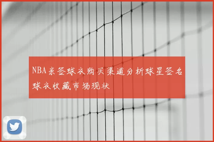 NBA亲签球衣购买渠道分析球星签名球衣收藏市场现状